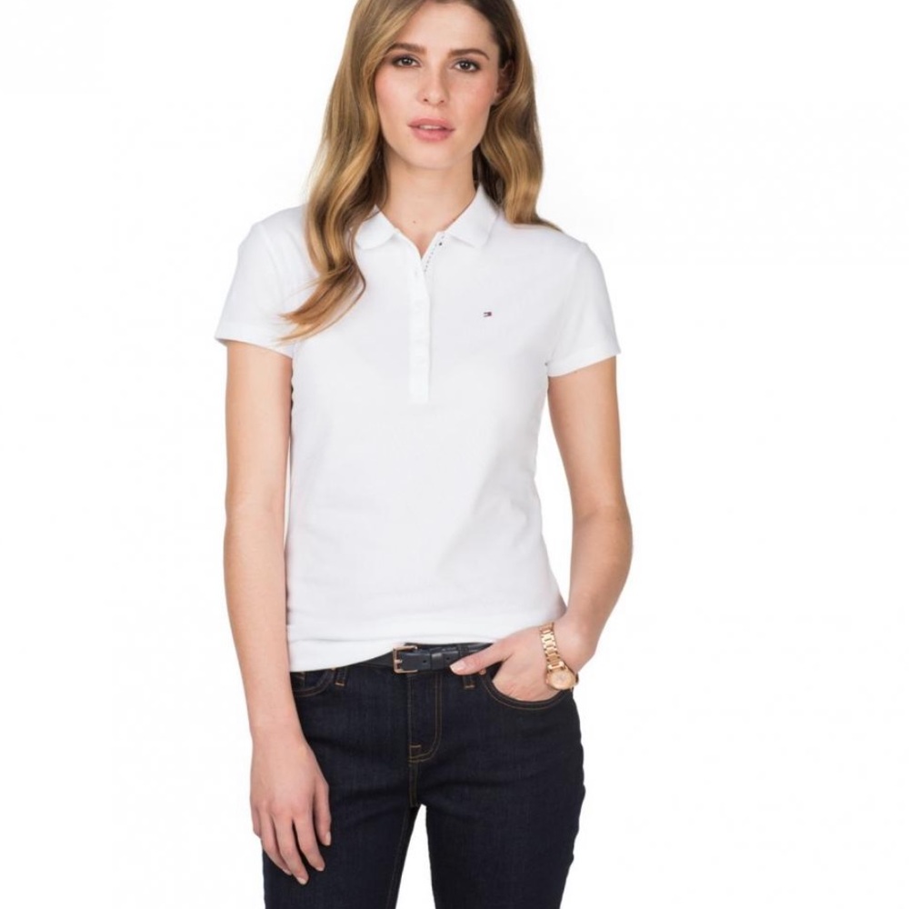 Tommy Hilfiger White Polo